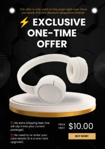 sample copy_ product upselling